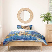 Sloth Starry Night Bedding Set I'm Not Lazy - Wonder Print Shop