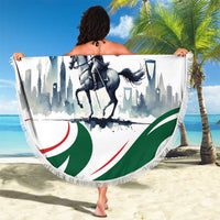 Saudi Arabia Horse Riders Beach Blanket Arab Style - Wonder Print Shop