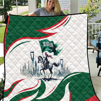 Saudi Arabia Horse Riders Quilt Arab Style - Wonder Print Shop