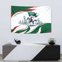 Saudi Arabia Horse Riders Tapestry Arab Style - Wonder Print Shop