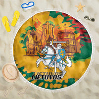 Lithuania Independence Day Beach Blanket Vytis Knight National Pride
