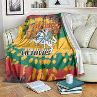 Lithuania Independence Day Blanket Vytis Knight National Pride