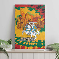Lithuania Independence Day Canvas Wall Art Vytis Knight National Pride