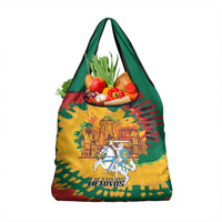 Lithuania Independence Day Grocery Bag Vytis Knight National Pride