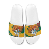 Lithuania Independence Day Slide Sandals Vytis Knight National Pride