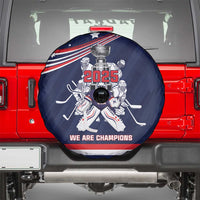 United States Ice Hockey Spare Tire Cover USA We Are Champions 2025