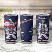 United States Ice Hockey Tumbler Cup USA We Are Champions 2025