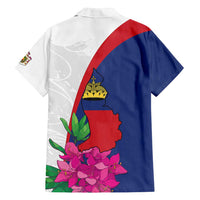 Furstentum Liechtenstein Family Matching Off Shoulder Maxi Dress and Hawaiian Shirt Kestrel With Alpine Rose Flower