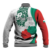Personalized Bulgaria Independence Day Baseball Jacket Suedinenieto Pravi Silata Folk Pattern