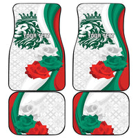 Personalized Bulgaria Independence Day Car Mats Suedinenieto Pravi Silata Folk Pattern
