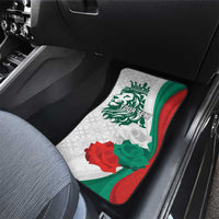 Personalized Bulgaria Independence Day Car Mats Suedinenieto Pravi Silata Folk Pattern