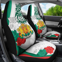Personalized Bulgaria Independence Day Car Seat Cover Suedinenieto Pravi Silata Folk Pattern