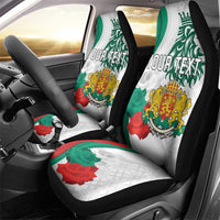 Personalized Bulgaria Independence Day Car Seat Cover Suedinenieto Pravi Silata Folk Pattern