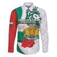 Personalized Bulgaria Independence Day Family Matching Puletasi and Hawaiian Shirt Suedinenieto Pravi Silata Folk Pattern