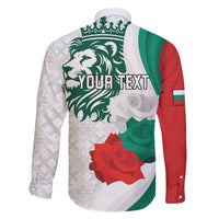 Personalized Bulgaria Independence Day Family Matching Tank Maxi Dress and Hawaiian Shirt Suedinenieto Pravi Silata Folk Pattern