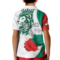 Personalized Bulgaria Independence Day Kid Polo Shirt Suedinenieto Pravi Silata Folk Pattern