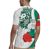 Personalized Bulgaria Independence Day Rugby Jersey Suedinenieto Pravi Silata Folk Pattern