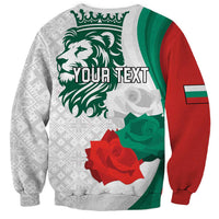 Personalized Bulgaria Independence Day Sweatshirt Suedinenieto Pravi Silata Folk Pattern