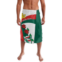 Personalized Bulgaria Unification Day Lavalava Lion Rampant Red Rose