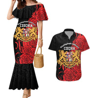 Personalized Czech Republic Independence Day Couples Matching Mermaid Dress and Hawaiian Shirt Washingtonska deklarace