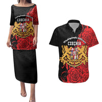Personalized Czech Republic Independence Day Couples Matching Puletasi and Hawaiian Shirt Washingtonska deklarace