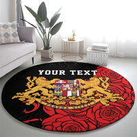 Personalized Czech Republic Independence Day Round Carpet Washingtonska deklarace