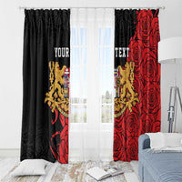 Personalized Czech Republic Independence Day Window Curtain Washingtonska deklarace