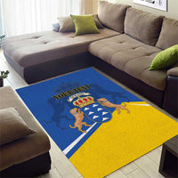 Personalized Dia de Canarias Area Rug Las Islas Afortunadas