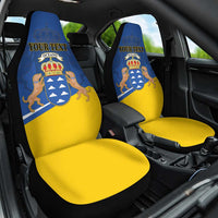 Personalized Dia de Canarias Car Seat Cover Las Islas Afortunadas