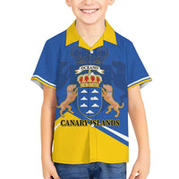 Personalized Dia de Canarias Kid Hawaiian Shirt Las Islas Afortunadas