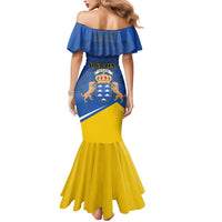 Personalized Dia de Canarias Mermaid Dress Las Islas Afortunadas