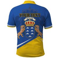 Personalized Dia de Canarias Polo Shirt Las Islas Afortunadas