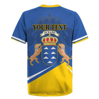 Personalized Dia de Canarias Rugby Jersey Las Islas Afortunadas