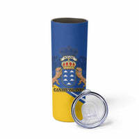 Personalized Dia de Canarias Skinny Tumbler Las Islas Afortunadas