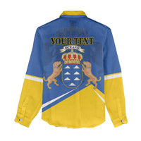 Personalized Dia de Canarias Women Casual Shirt Las Islas Afortunadas