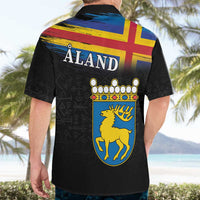 Happy Aland's Autonomy Day Hawaiian Shirt Coat Of Arms