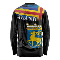 Happy Aland's Autonomy Day Long Sleeve Shirt Coat Of Arms