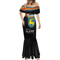 Happy Aland's Autonomy Day Mermaid Dress Coat Of Arms
