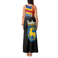 Happy Aland's Autonomy Day Tank Maxi Dress Coat Of Arms