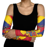 Personalized Romania Flag Day Arm Sleeves Royal Eagle Patriotic Heritage