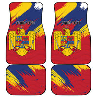 Personalized Romania Flag Day Car Mats Royal Eagle Patriotic Heritage