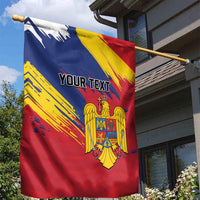 Personalized Romania Flag Day Garden Flag Royal Eagle Patriotic Heritage