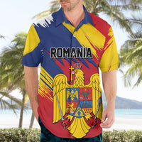 Personalized Romania Flag Day Hawaiian Shirt Royal Eagle Patriotic Heritage