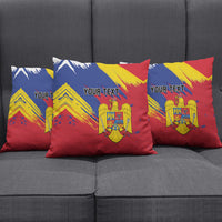 Personalized Romania Flag Day Pillow Cover Royal Eagle Patriotic Heritage