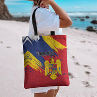 Personalized Romania Flag Day Tote Bag Royal Eagle Patriotic Heritage