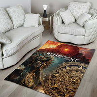 Personalized Mexican Aztec Warriors Area Rug - Wonder Print Shop
