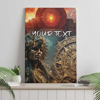 Personalized Mexican Aztec Warriors Canvas Wall Art - Wonder Print Shop
