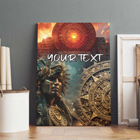 Personalized Mexican Aztec Warriors Canvas Wall Art - Wonder Print Shop