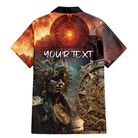 Personalized Mexican Aztec Warriors Family Matching Mermaid Dress and Hawaiian Shirt - Wonder Print Shop