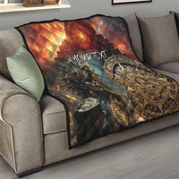 Personalized Mexican Aztec Warriors Quilt - Wonder Print Shop